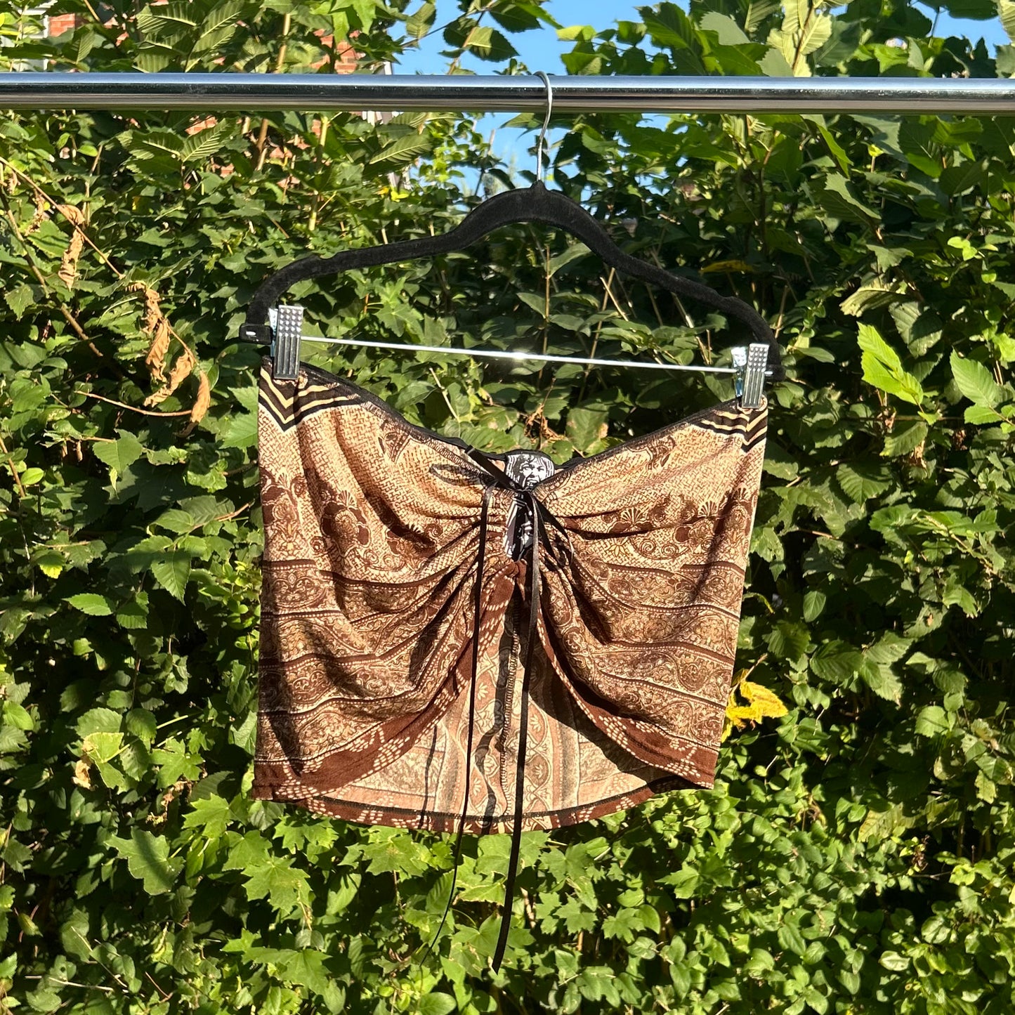 Brown Matching Set (Tube Top)