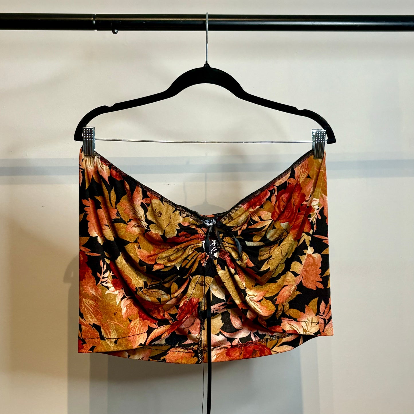 Fall Floral Crop Top