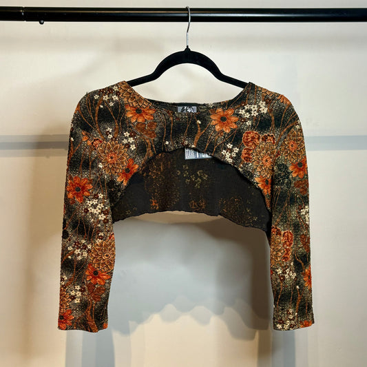 Orange Floral Sleeves