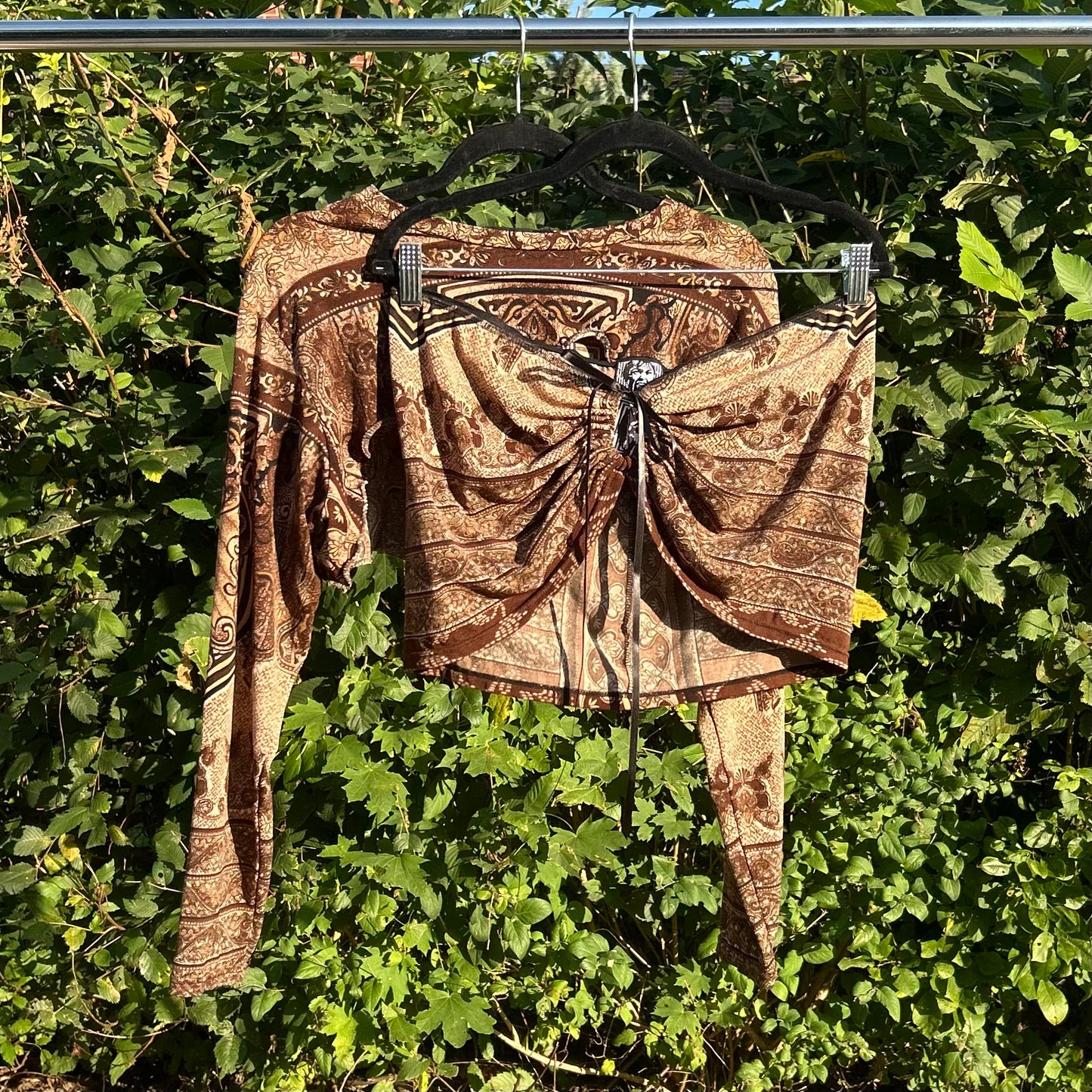 Brown Matching Set (Tube Top)